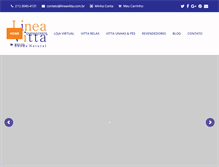 Tablet Screenshot of lineavitta.com.br